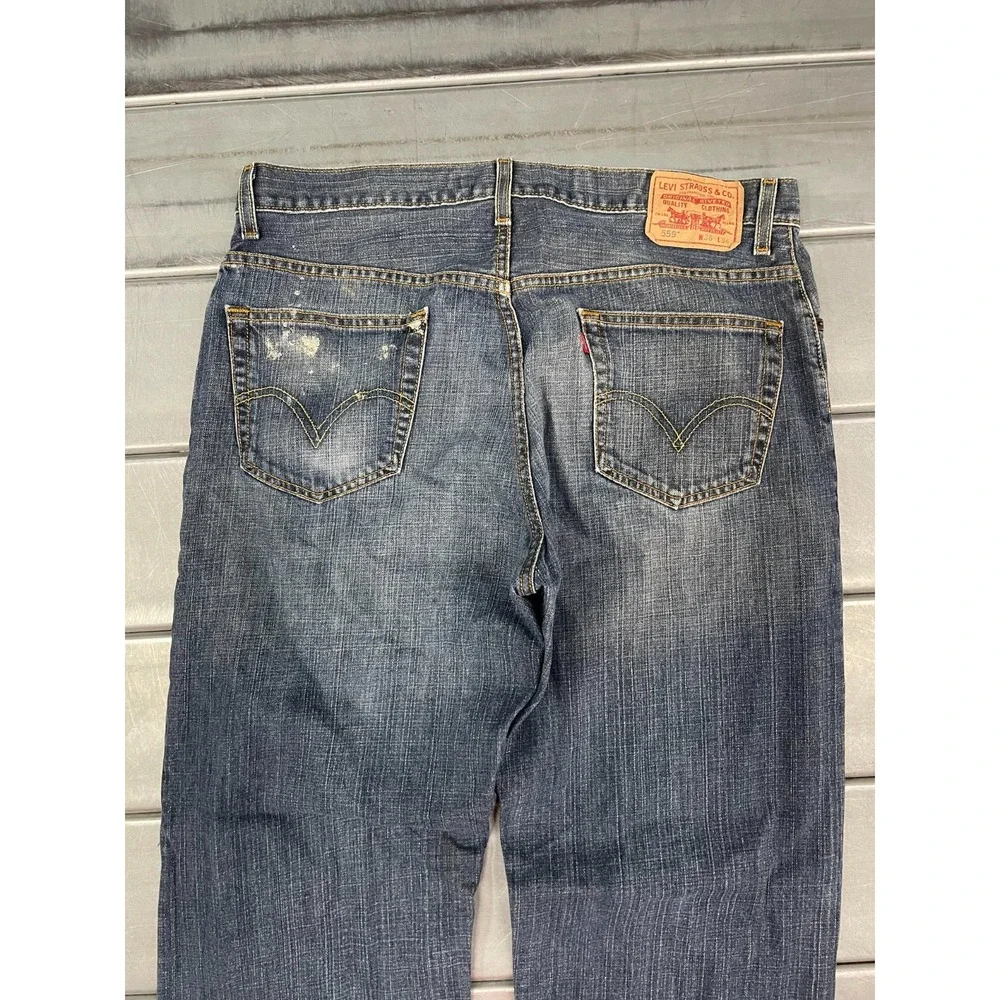 Vintage‎ Levis 559 Jeans Mens 36X34 Blue Medium Wash Denim Relaxed Straight Leg